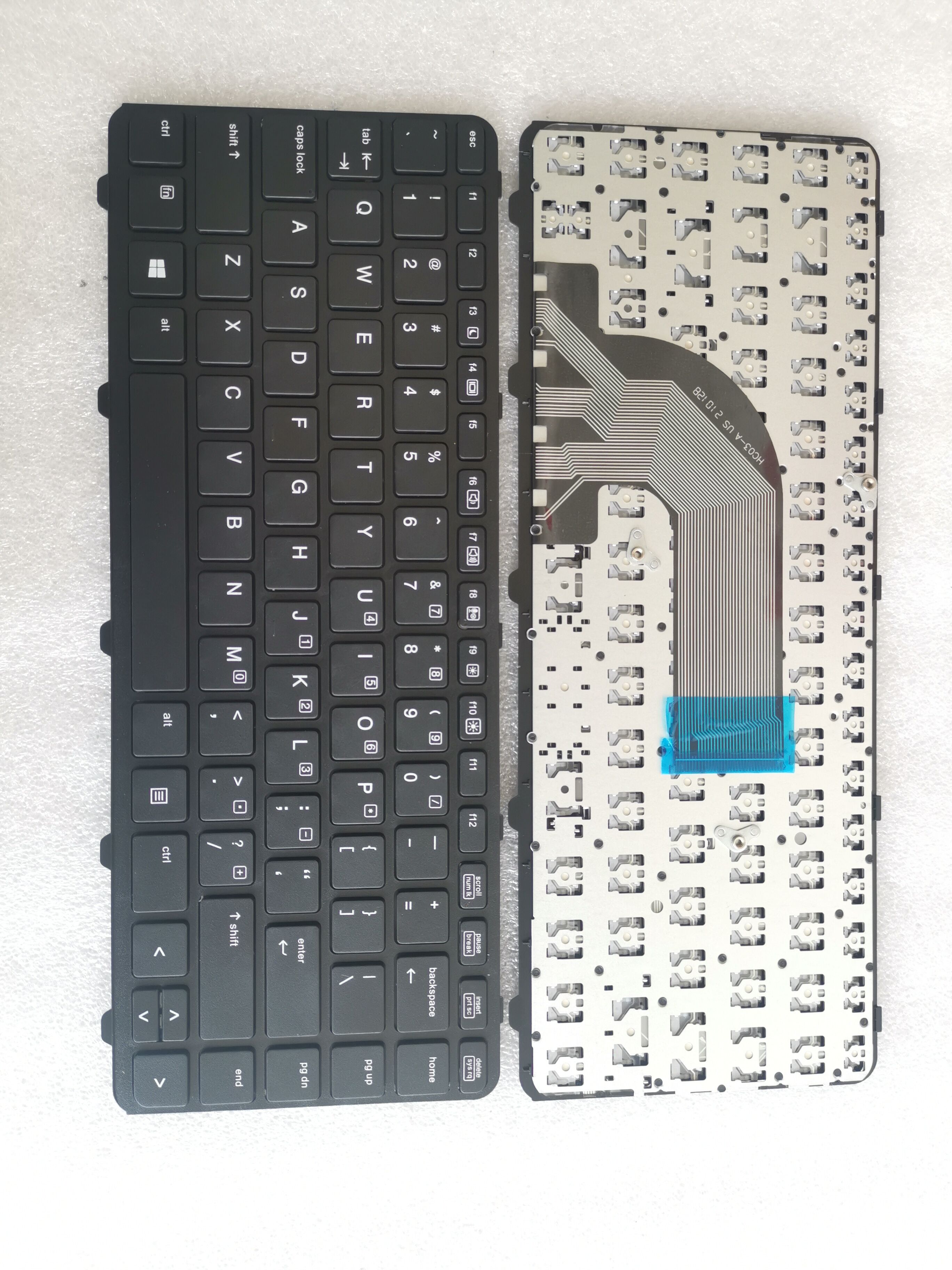 Picture of New Replacement Laptop Keyboard For HP 440G1/440G2/430G2/445G1/445G2 BLACK FRAME BLACK (OEM) US Layout